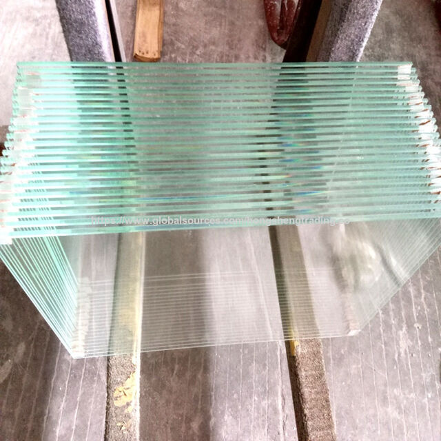 Kaca bangunan tempered float datar bening 2mm, 3mm, 4mm, 6mm, 8mm, 10mm, 12mm