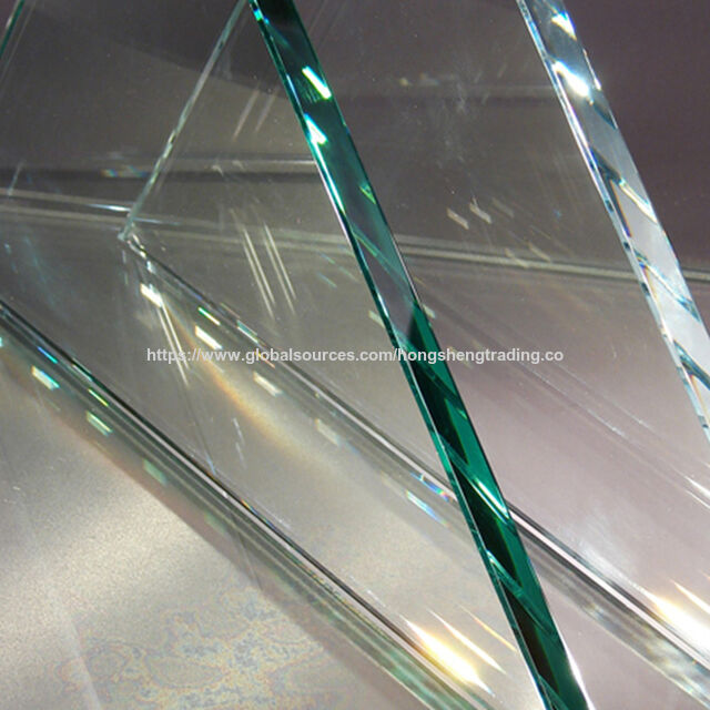 Pabrik Kaca Float Bening untuk Dinding/Partisi, Kaca Laminated Ekstra Bening Low Iron