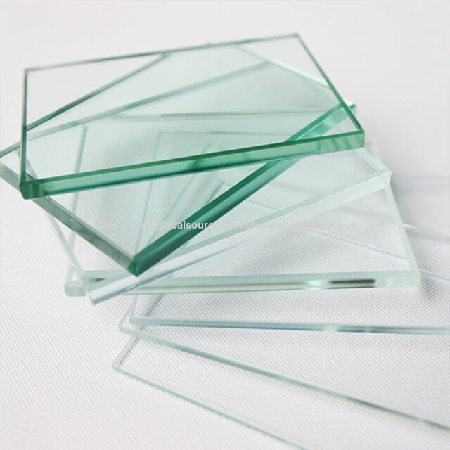 Pabrik Kaca Float Bening untuk Dinding/Partisi, Kaca Laminated Ekstra Bening Low Iron