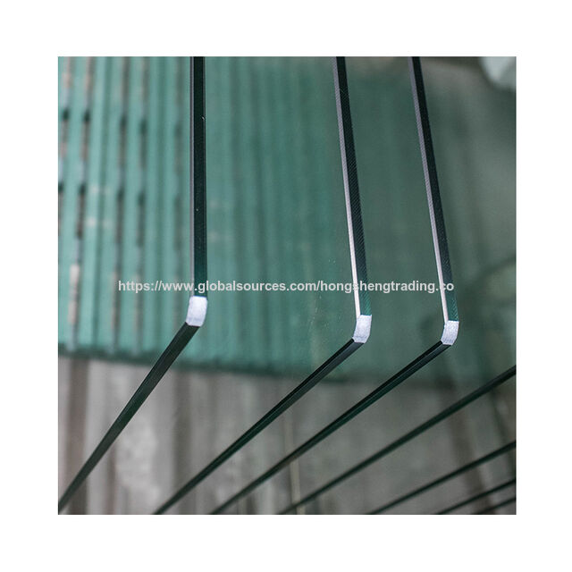 Pabrik Kaca Float Bening untuk Dinding/Partisi, Kaca Laminated Ekstra Bening Low Iron