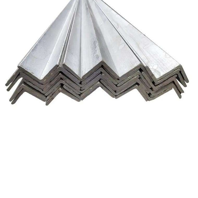 Q235 ASTM A36 EN10025 Verzinkte gleichschenklige und ungleichschenklige Winkelstähle L-Profil 25x25 50x50 für Industriebau, Biegen, Schweißen