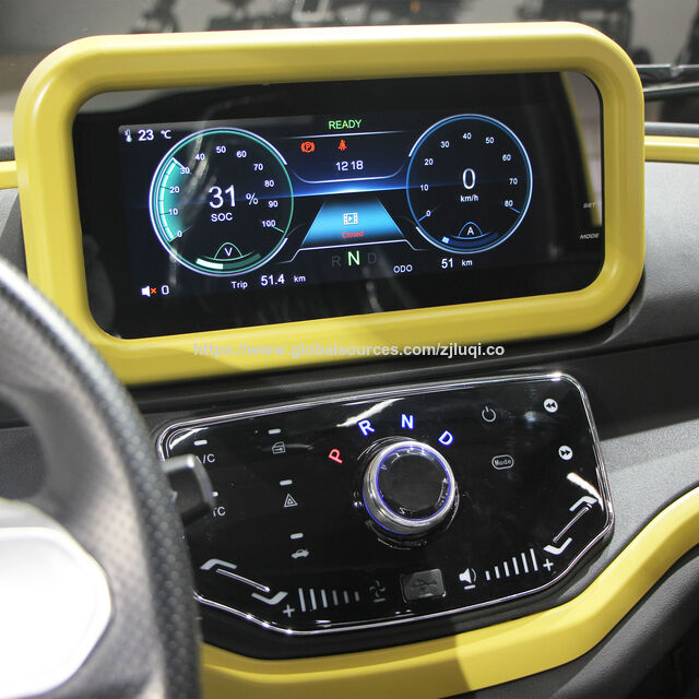 Mini Camionnette Électrique 2 Places avec Batterie au Lithium 6000W Certifiée CEE, Homologuée Route, Intérieur Cuir