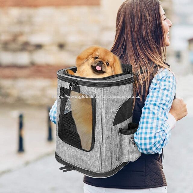 Mochila transportadora para mascotas aprobada por aerolíneas