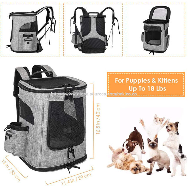 Mochila transportadora para mascotas aprobada por aerolíneas