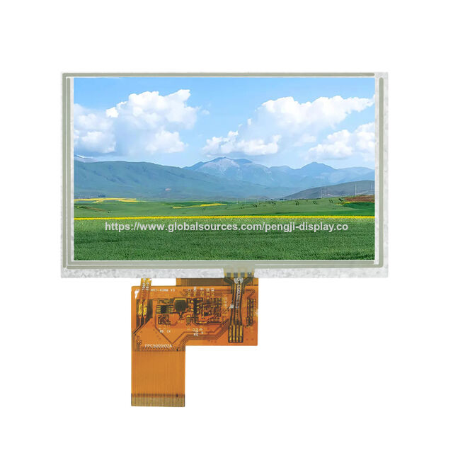 Écran LCD TFT RGB 5.0 pouces 800*480 pour applications industrielles et commerciales