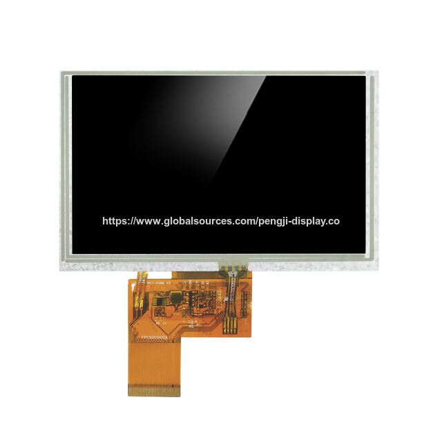 Écran LCD TFT RGB 5.0 pouces 800*480 pour applications industrielles et commerciales