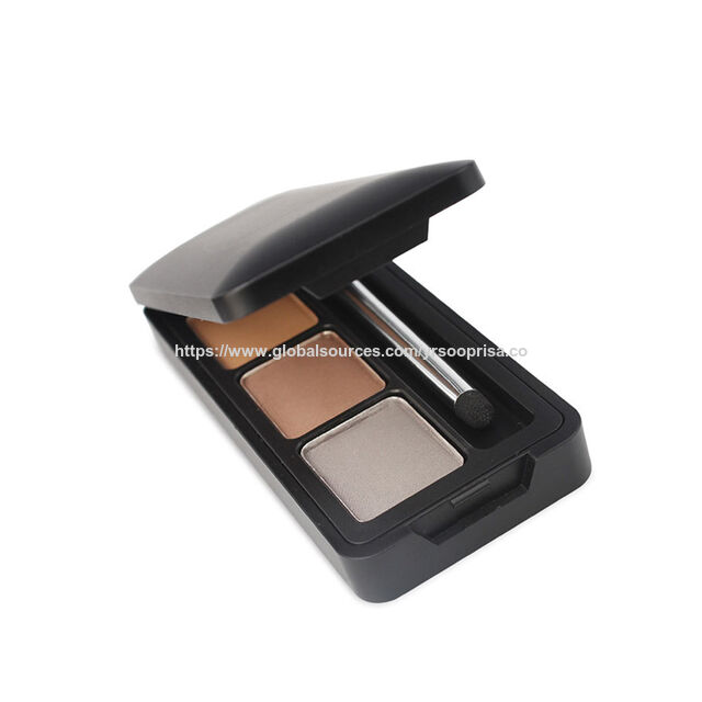 Nuevo Kit de Contorno de Cejas Plantillas de Cejas Pincel Pinzas Paleta de Maquillaje de Cejas Polvos para Cejas