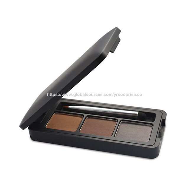 Nuevo Kit de Contorno de Cejas Plantillas de Cejas Pincel Pinzas Paleta de Maquillaje de Cejas Polvos para Cejas