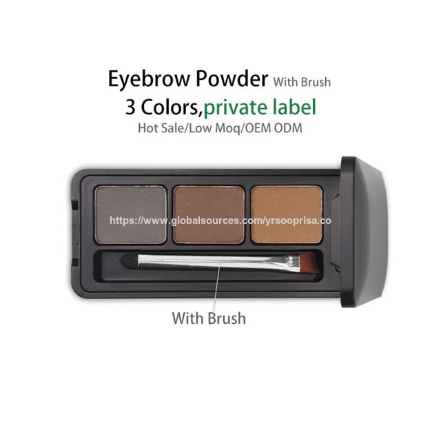 Nuevo Kit de Contorno de Cejas Plantillas de Cejas Pincel Pinzas Paleta de Maquillaje de Cejas Polvos para Cejas