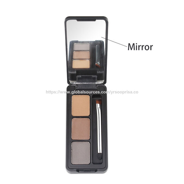 Nuevo Kit de Contorno de Cejas Plantillas de Cejas Pincel Pinzas Paleta de Maquillaje de Cejas Polvos para Cejas