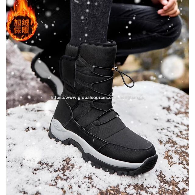 Snowboardschuhe für Herren, Skischuhe, Allround-Langlauf-Skischuhe mit Drahtschnalle für Damen, Schnellanziehende Snowboardschuhe