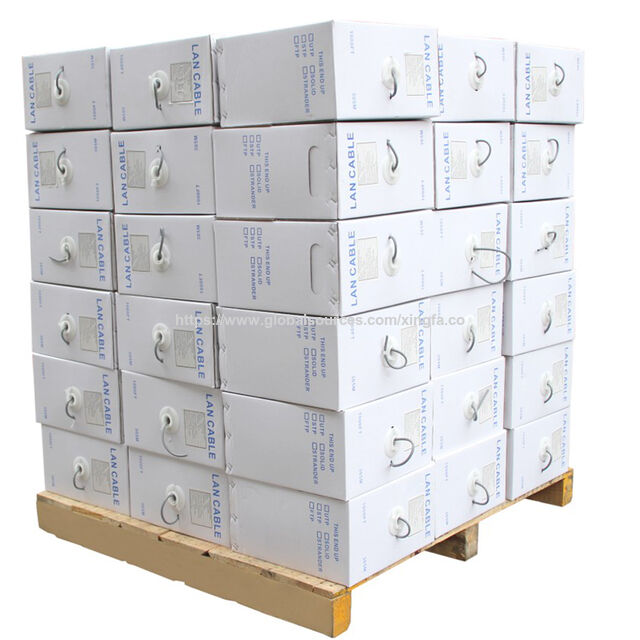 Fornecedor de Fábrica Cabo CAT5E FTP com CPR, UL, CE, ROHS - Cabo de Rede de Alta Qualidade para B2B