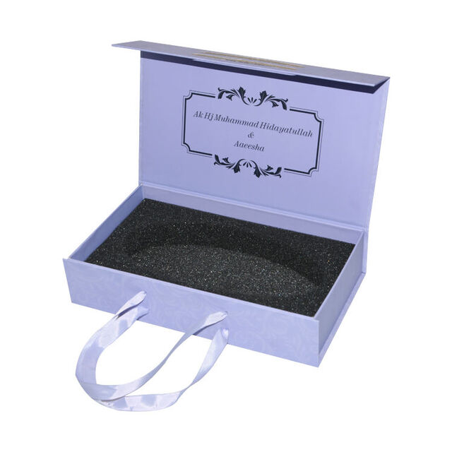 Caja de Regalo de Fabricante de Fábrica con Cierre Magnético, Cartón, Envase para Tarro de Crema Cosmética con Inserto de Espuma de Esponja