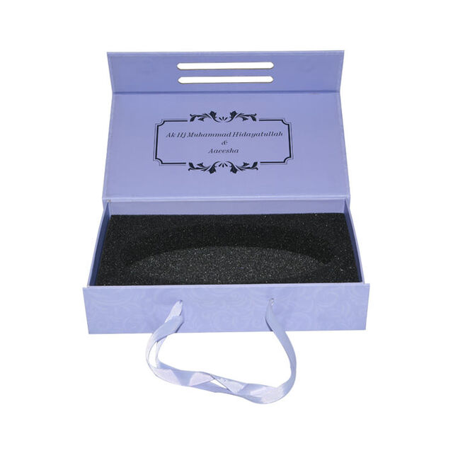 Caja de Regalo de Fabricante de Fábrica con Cierre Magnético, Cartón, Envase para Tarro de Crema Cosmética con Inserto de Espuma de Esponja