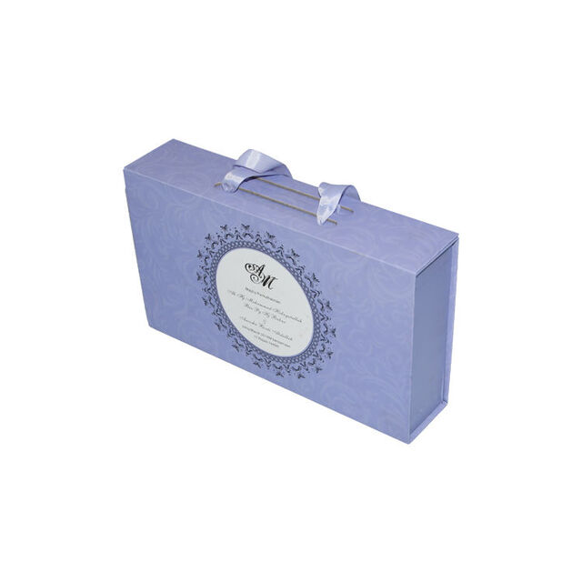 Caja de Regalo de Fabricante de Fábrica con Cierre Magnético, Cartón, Envase para Tarro de Crema Cosmética con Inserto de Espuma de Esponja