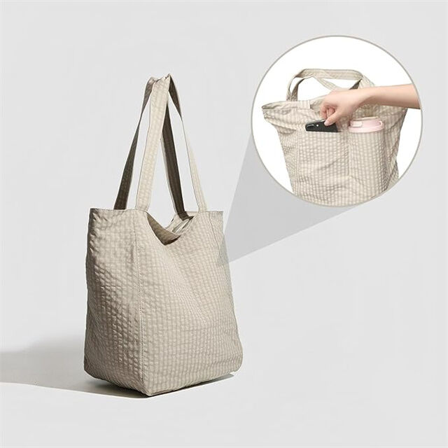 Bolsa Tote Feminina para Trabalho/Escola - Bolsa de Ombro Leve e Elegante, Estilo Hobo, Bolsa Casual Utilitária