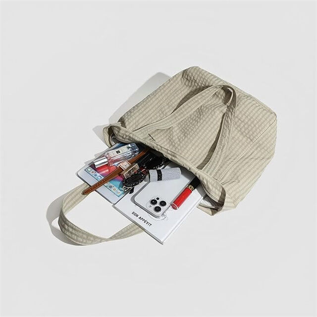 Bolsa Tote Feminina para Trabalho/Escola - Bolsa de Ombro Leve e Elegante, Estilo Hobo, Bolsa Casual Utilitária