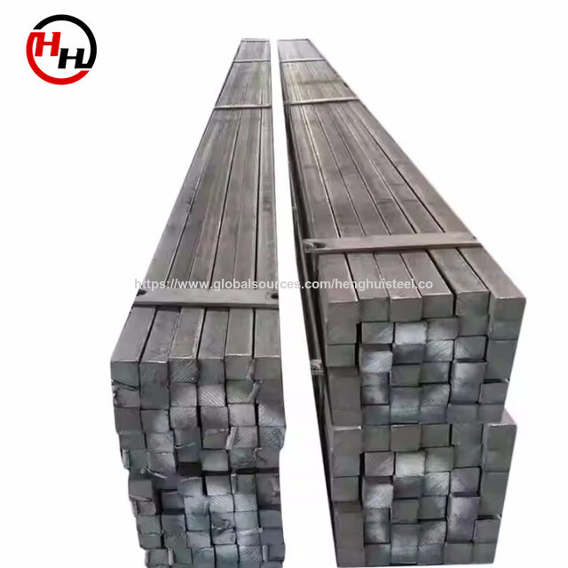 Henghui Steel 45*45mm Kaltgewalzte Vierkantstäbe Hochwertige Stahl-Rechteckprofile Baustahl