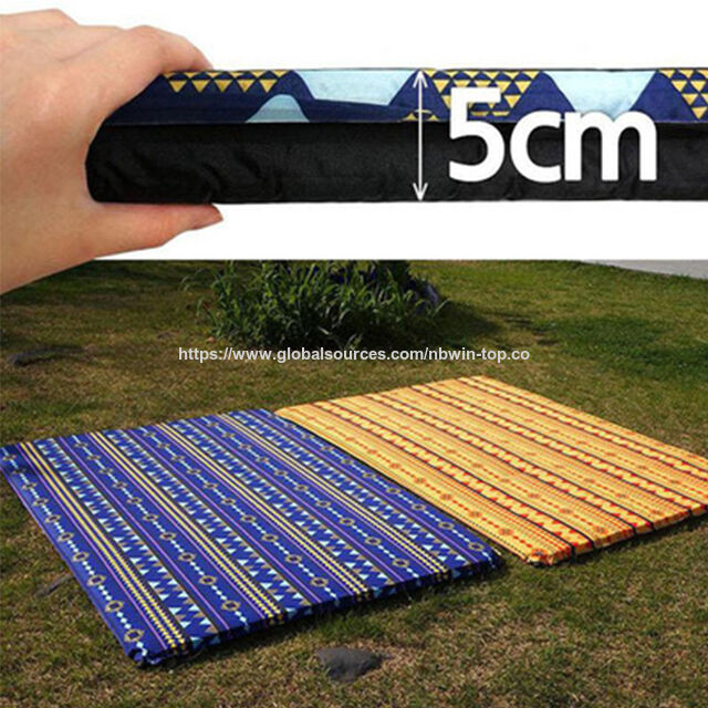 Colchoneta Inflable Automática Doble de Espuma para Camping con Impresión Personalizada