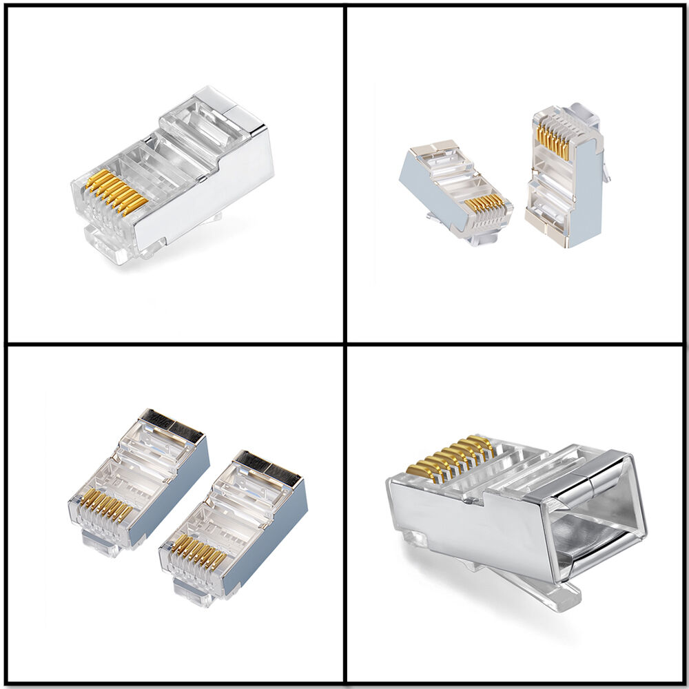 Compre Conector Rj45 Ethernet Macho Tipo Conector Para Ethernet Oem ...