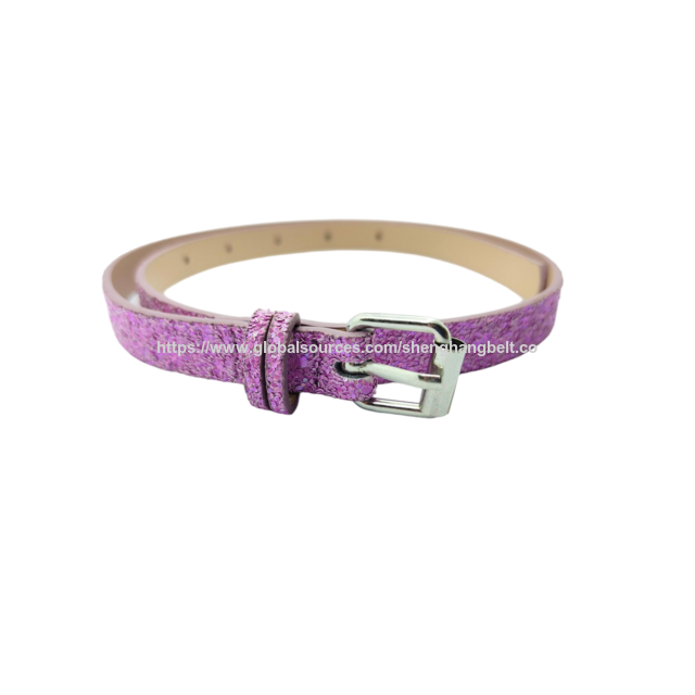 Cinturón para Niñas Ajustable en PU con Diseño de Corazón Dulce, Colorido y Personalizable para Niños - Cinturones Infantiles al por Mayor