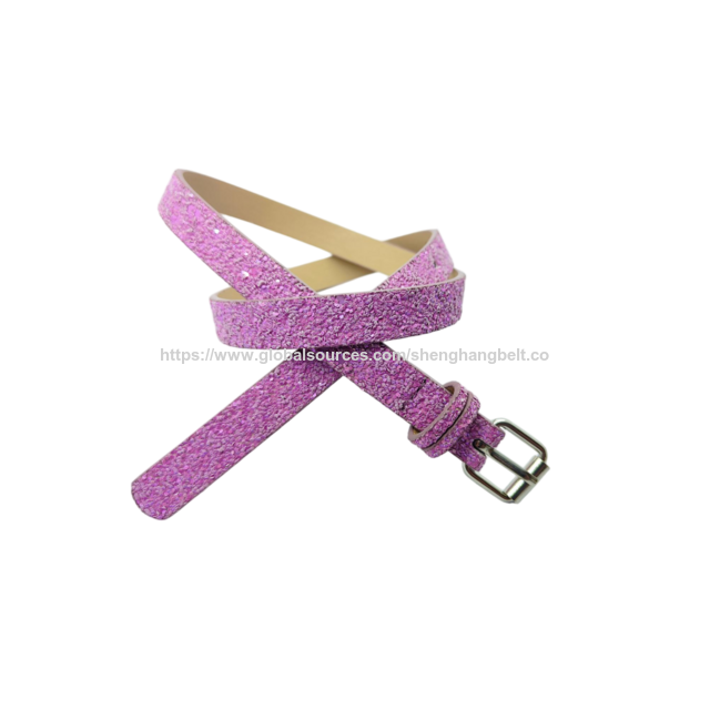 Cinturón para Niñas Ajustable en PU con Diseño de Corazón Dulce, Colorido y Personalizable para Niños - Cinturones Infantiles al por Mayor