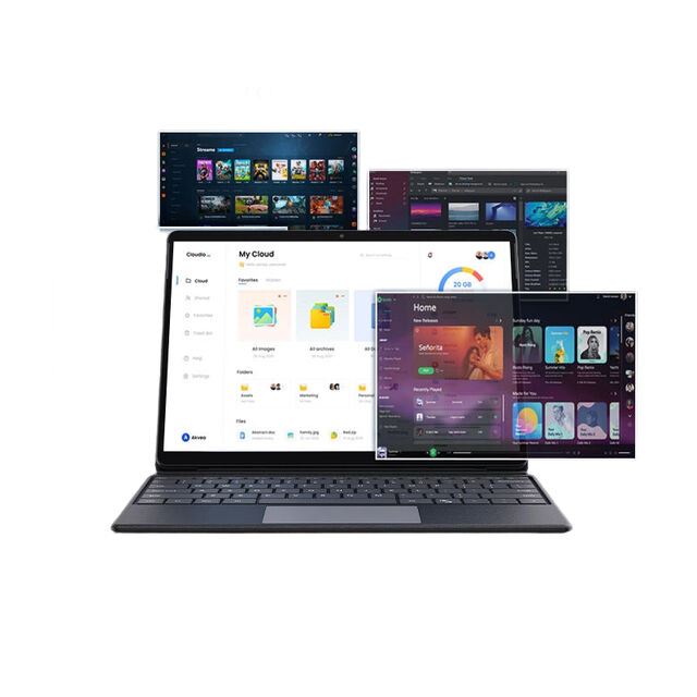 Supplier Direct Sell 2-in-1 Laptop 13-inch N100 Notebook RAM 8GB Storage 256GB 512GB for Education Home Business Travel Use