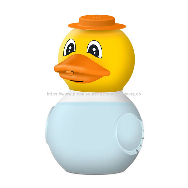 Conjuntos de presente para bebê de fábrica com 38 anos, dispensador de sabonete higienizador de pato de desenho animado para bebês e crianças, presente de brinquedo inovador, dispensador fofo