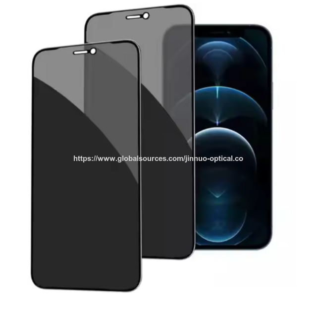 Protector de Pantalla de Privacidad para iPhone 15/16: Vidrio Templado 9H, Antireflejos, Cobertura Total