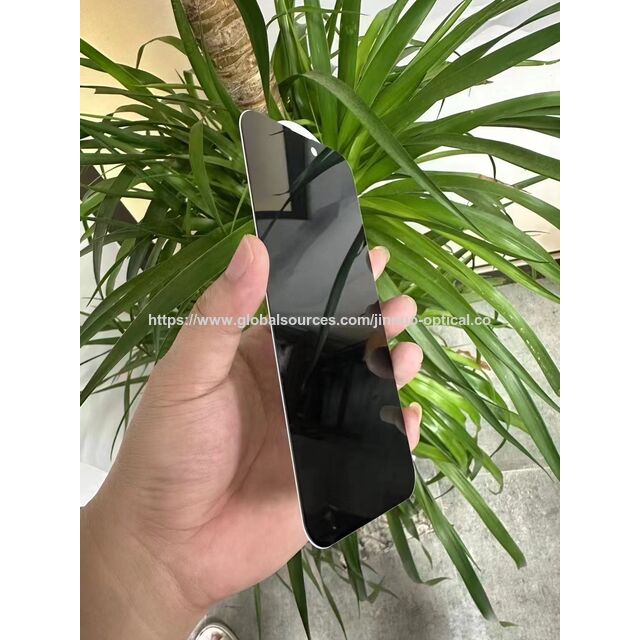Protector de Pantalla de Privacidad para iPhone 15/16: Vidrio Templado 9H, Antireflejos, Cobertura Total