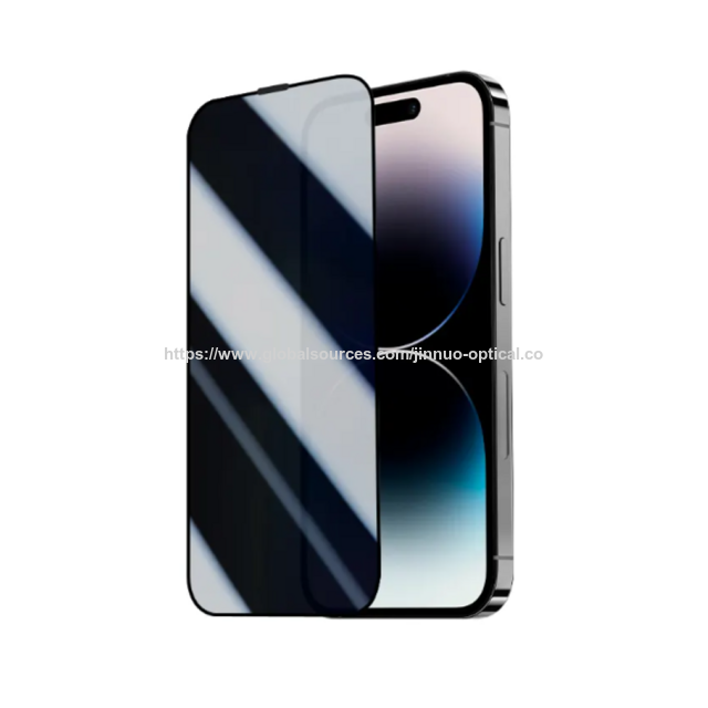 Protector de Pantalla de Privacidad para iPhone 15/16: Vidrio Templado 9H, Antireflejos, Cobertura Total