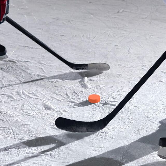Paquet de 18 Palets de Hockey sur Glace avec 3 Sacs en Maille Réutilisables, Règlement Officiel, Diamètre 3", Épaisseur 1", 6oz, Noir