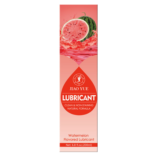 Gleitmittel auf Wasserbasis - Wassermelonengeschmack/Duft, langanhaltend & nicht klebrig