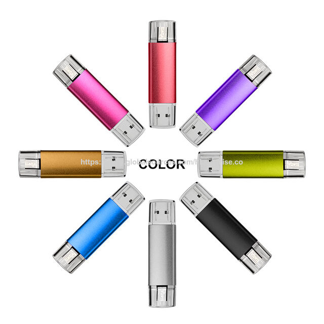 Memoria USB OTG 2 en 1 USB 3.0, 128GB 64GB 32GB 16GB, Pendrive de alta velocidad