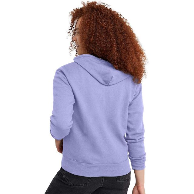Sweat à Capuche Zippé en Molleton pour Femme, Vente Directe d'Usine