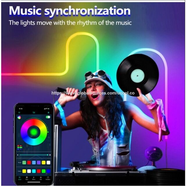 DC5V High Quality Home Decoration Strip Lights LED RGBW Colourful Strip Lights Festive Ambient Lights Strip for outdoor neon