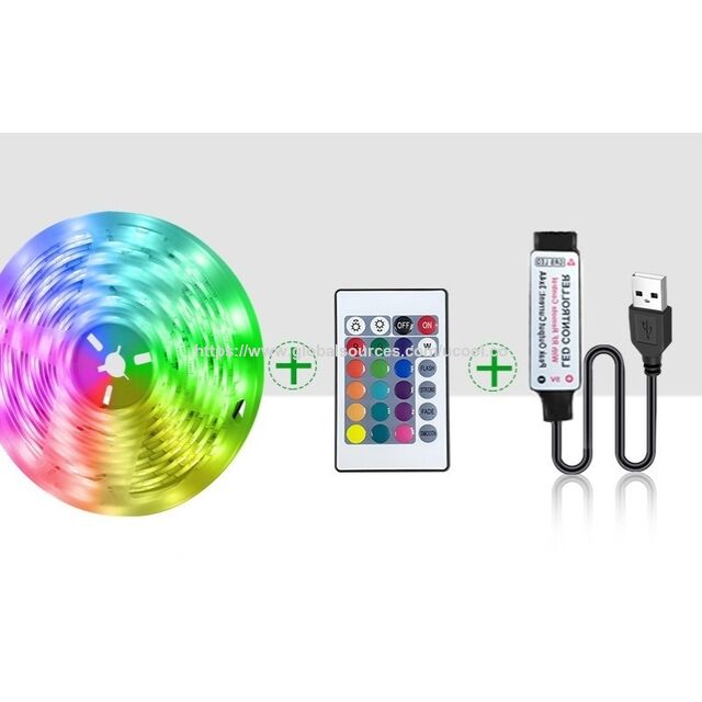 DC5V High Quality Home Decoration Strip Lights LED RGBW Colourful Strip Lights Festive Ambient Lights Strip for outdoor neon