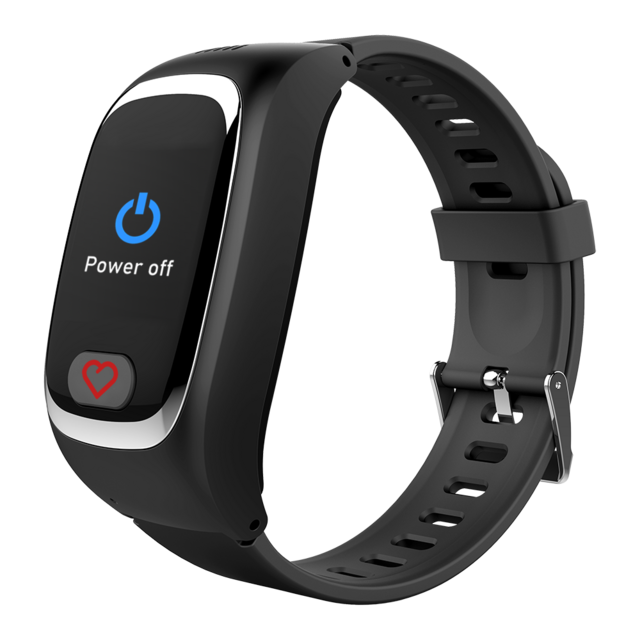 2G SOS GPS Temperaturmessung Wasserdichtes Armband Health Smart Watch API