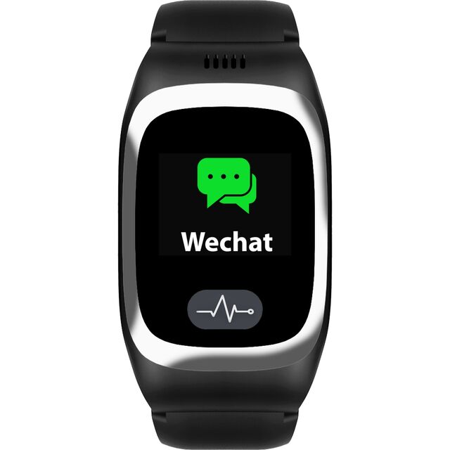 Smartwatch 2G WiFi com Chamadas, GPS e Botão SOS, Rastreador GPS SOS, Smartwatch com Geo-Fence para Idosos