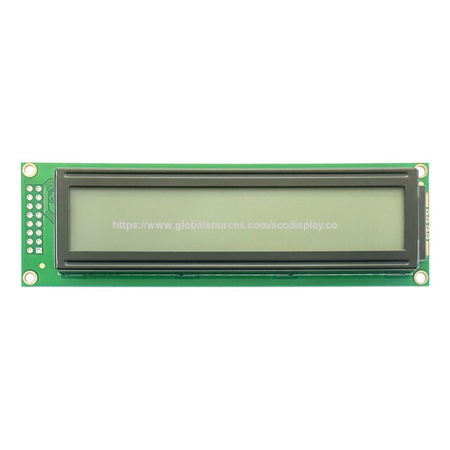 Alphanumerisches LCD-Modul, 24 * 2 Zeilen, FSTN weißer Hintergrund schwarzer Text, 5.0V oder 3V Stromversorgung, Mono-LCD im Großhandel