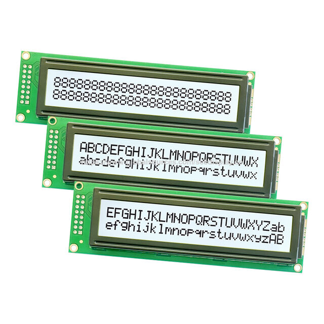 Alphanumerisches LCD-Modul, 24 * 2 Zeilen, FSTN weißer Hintergrund schwarzer Text, 5.0V oder 3V Stromversorgung, Mono-LCD im Großhandel
