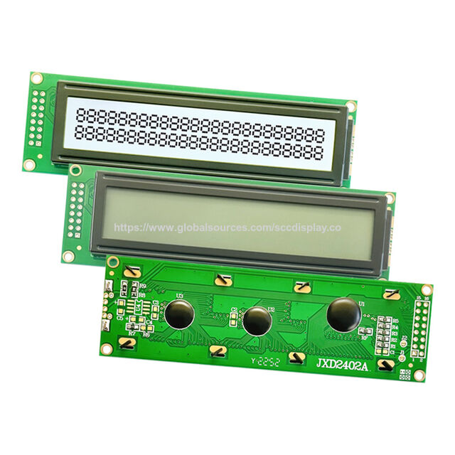 Alphanumerisches LCD-Modul, 24 * 2 Zeilen, FSTN weißer Hintergrund schwarzer Text, 5.0V oder 3V Stromversorgung, Mono-LCD im Großhandel