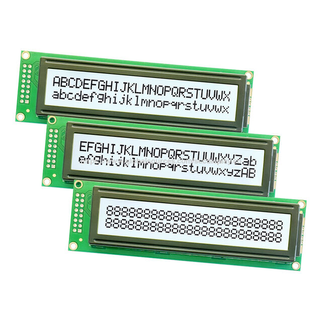 Alphanumerisches LCD-Modul, 24 * 2 Zeilen, FSTN weißer Hintergrund schwarzer Text, 5.0V oder 3V Stromversorgung, Mono-LCD im Großhandel