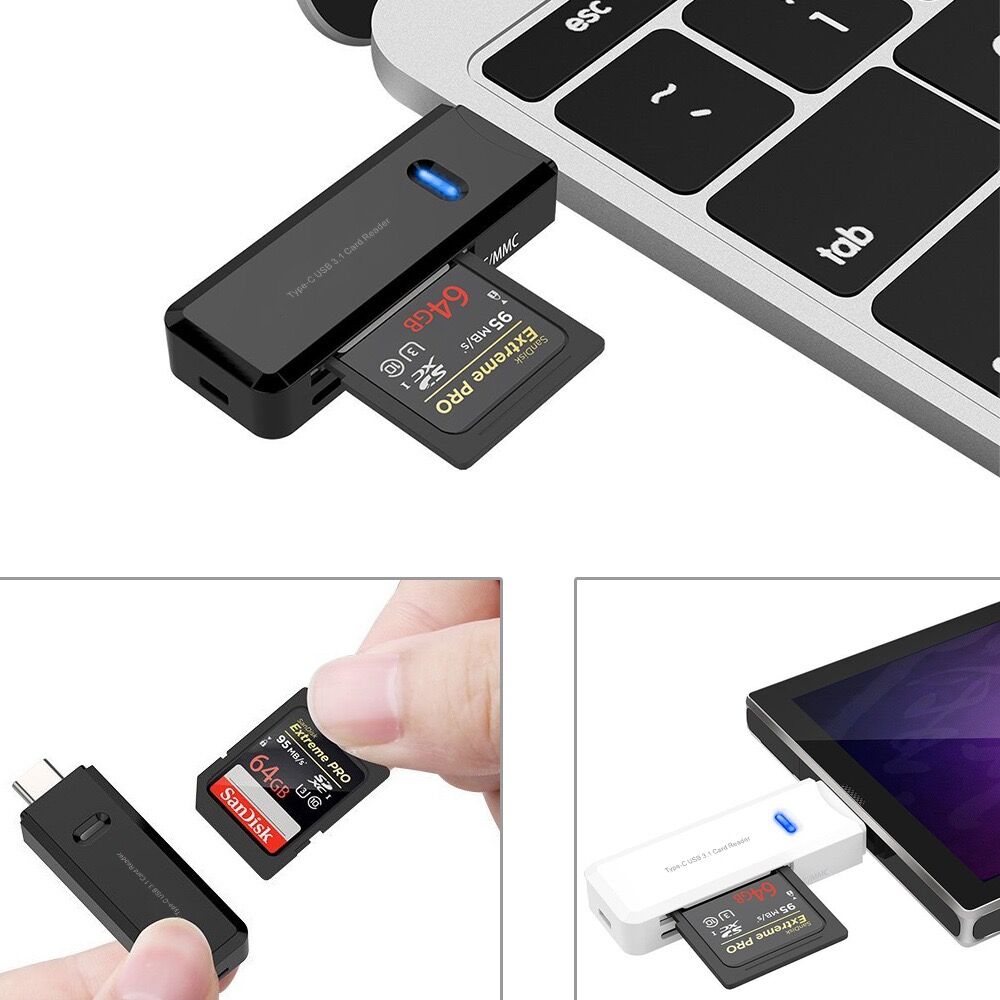 Usb 3.0 Sd Card Reader ,usb C To Sd Micro Sd Card Memory Card Adapter ...