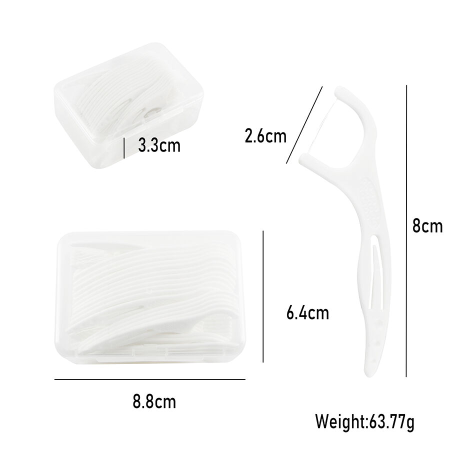Dental floss pick NBDP20  High Quality Portable Dental Floss Picks with interdental sticks Oral Care promotion gift for dental clinic