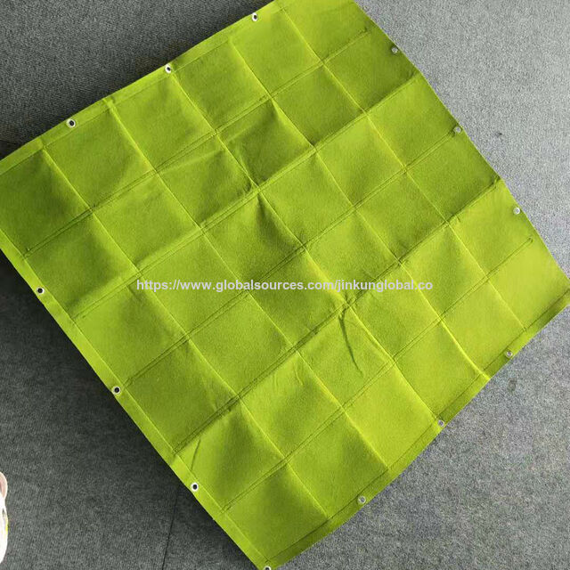 Home Use Hanging Vertical Garden Wall Planter Kit with Felt Hanger and Wall Pockets Garden Supplies for Plant Growing