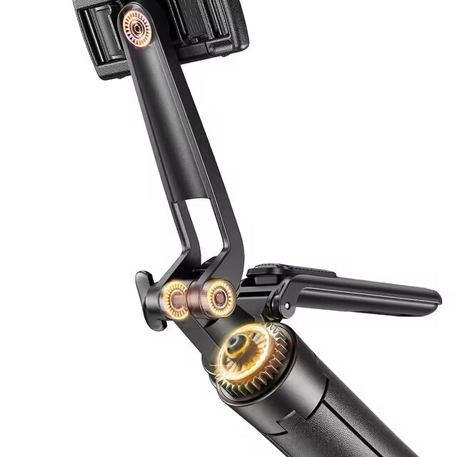 Jopree Y26 32cm Faltbarer Fotografie-Stick, 1.8m Edelstahl-Stativ mit 990° Neigung & 360° Panorama für Outdoor-Fotografie - Perfekt für Profi-Fotografen