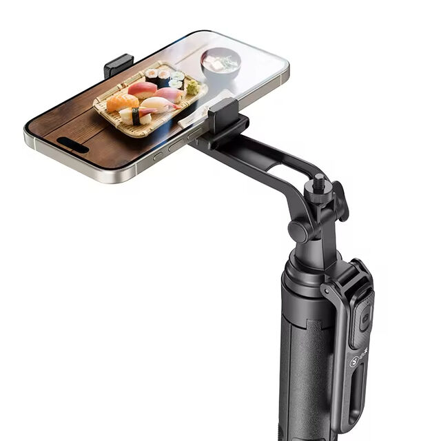 Jopree Y26 32cm Faltbarer Fotografie-Stick, 1.8m Edelstahl-Stativ mit 990° Neigung & 360° Panorama für Outdoor-Fotografie - Perfekt für Profi-Fotografen