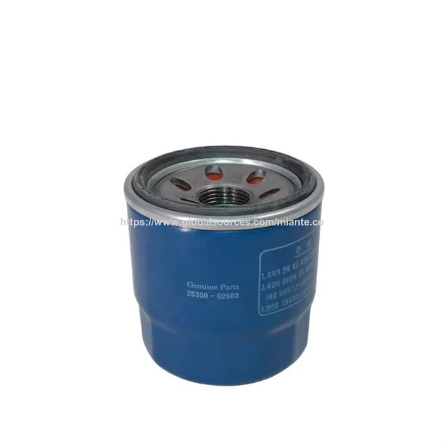 Genuine Korean cars 26300-02503 Oil Filter