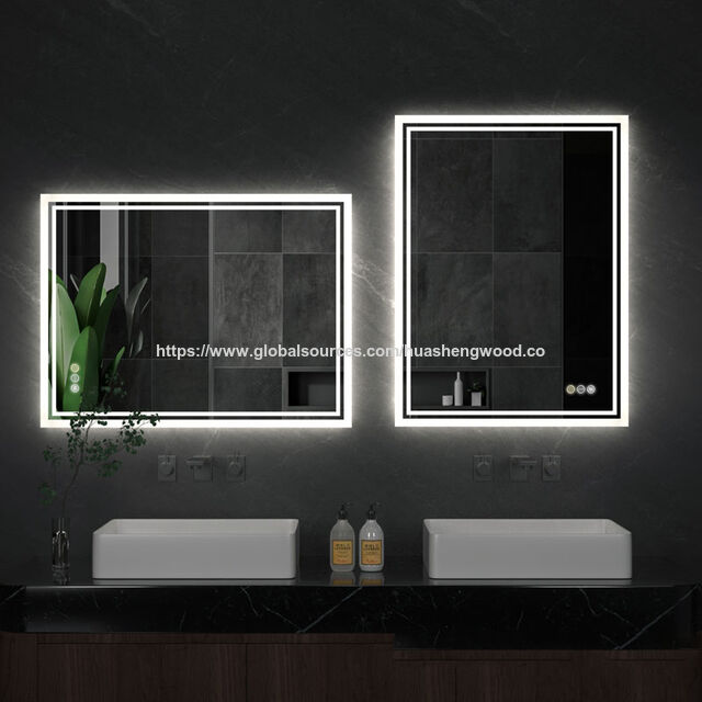 Miroir mural décoratif de salle de bain en gros pour la décoration intérieure